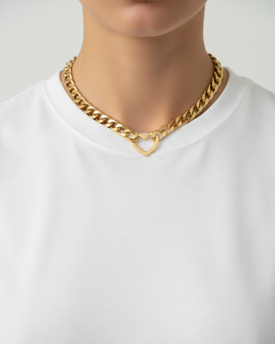 Choker - HEART CHAIN