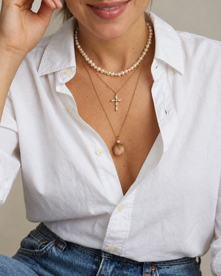 Collana "Forza in Fiore" - Oro 18K