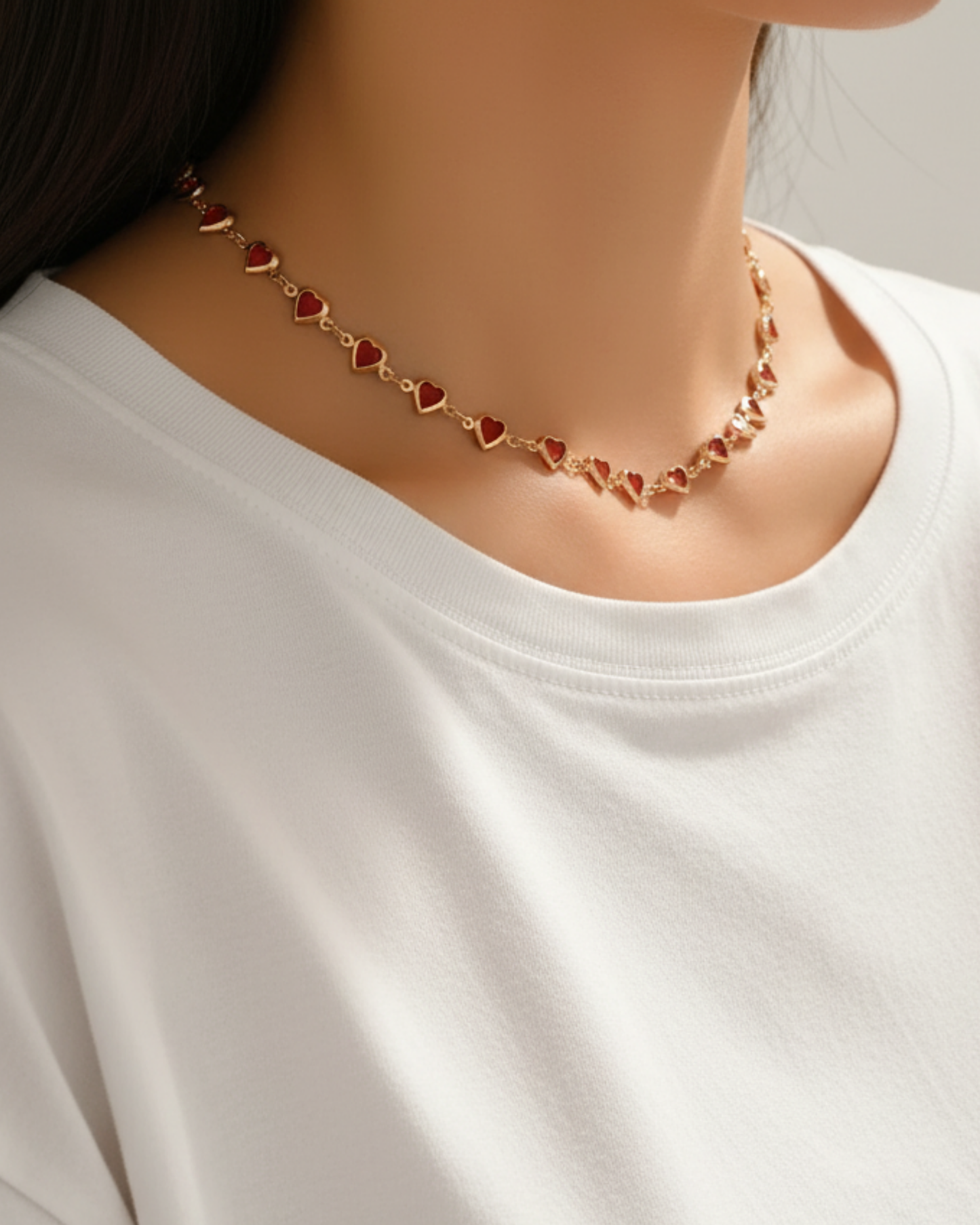 Girocollo - RED HEARTS