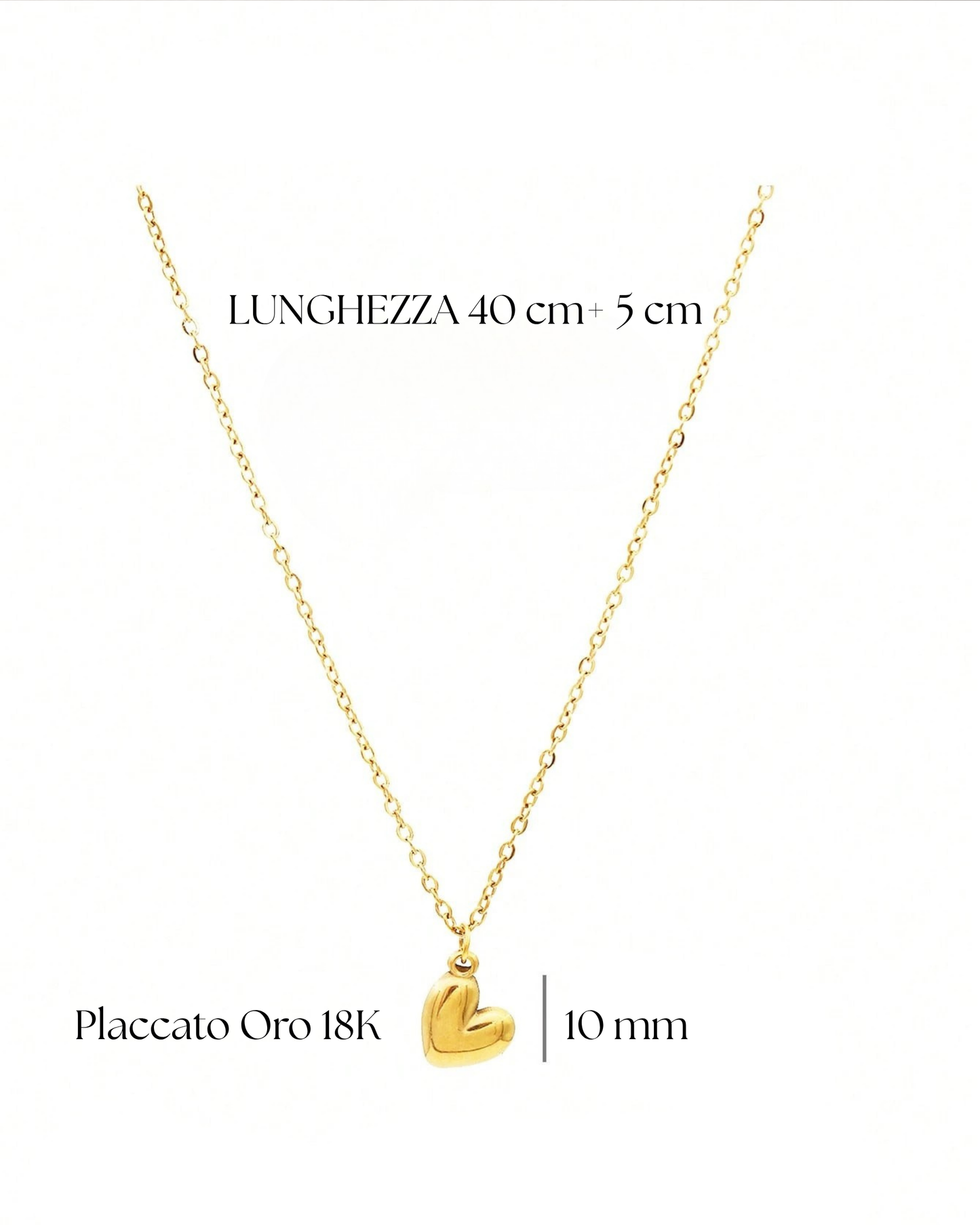 Collana - GOLDEN HEART 18K