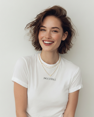 Necklace with 3 strands and 3 meanings