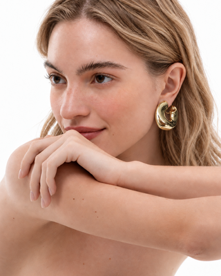 Orecchini "Nuovi Inizi" - Oro 18K