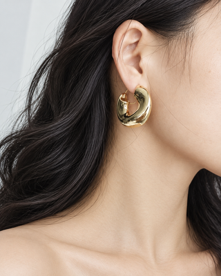 Orecchini "Nuovi Inizi" - Oro 18K