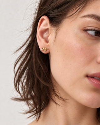 Orecchini "Fedele a Te Stessa" - Oro 18K