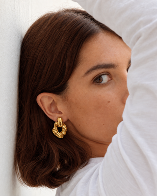 Orecchini "Marea Oro" - 18K
