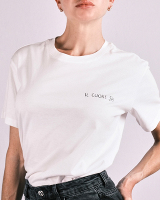 T-shirt Donna "Il cuore sà"
