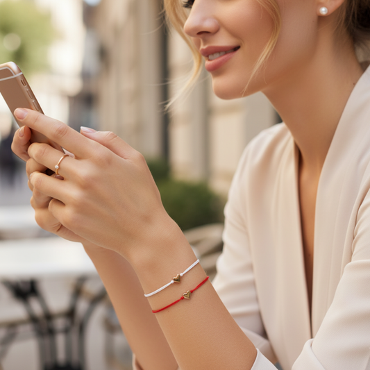 La Dualità. Un filo Rosso e Uno Bianco. Solo Oro.