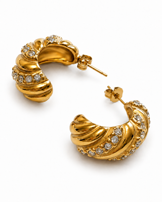 Orecchini "Spirale di Emozioni" - Oro 18K