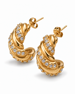 Orecchini "Spirale di Emozioni" - Oro 18K