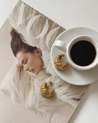 Orecchini "Spirale di Emozioni" - Oro 18K